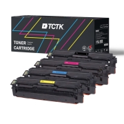 Multipack (4) Toners CMYK (Cyaan/Magenta/Geel/Zwart) Compatibel met Samsung CLP, CLX, Xpress - Vervangt CLT-C504S (SU025A)